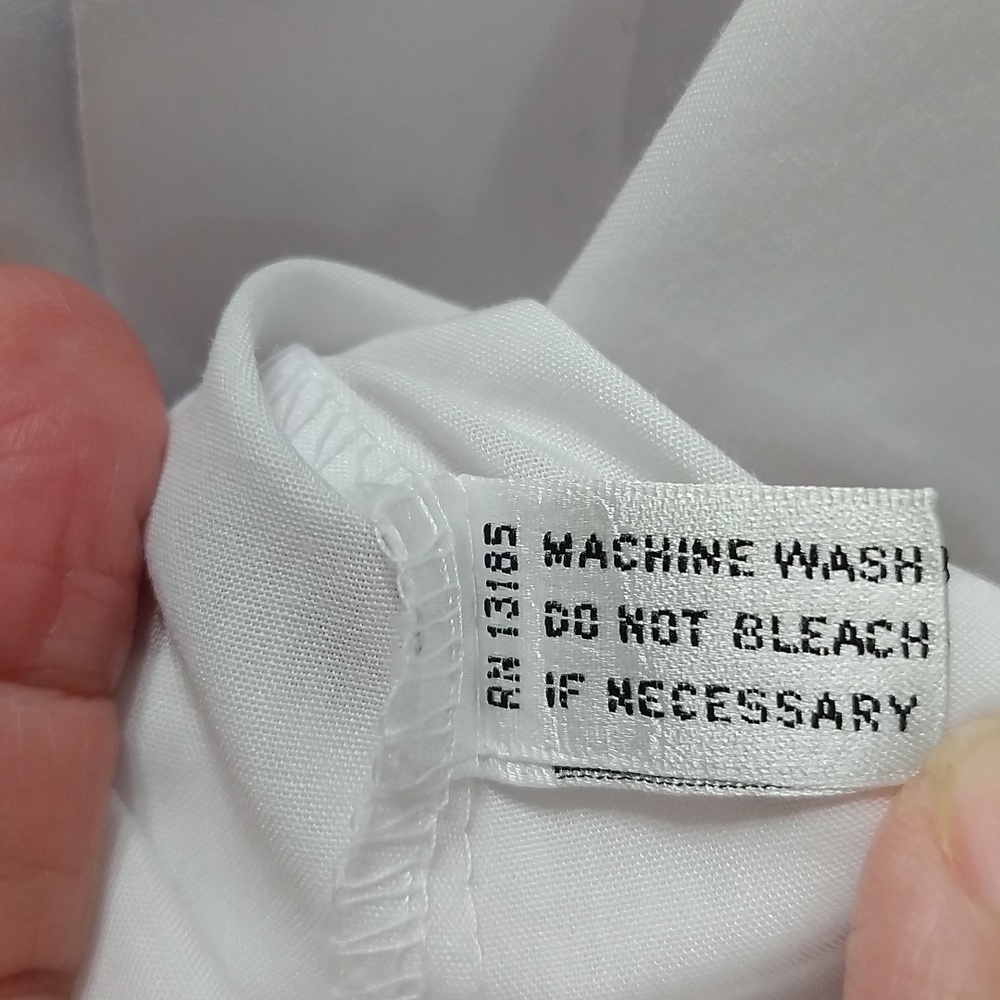 (M72) Pierre Cardin White Pleated Tuxedo Shirts Size 16 /32-33 - Large - Picture 10 of 11